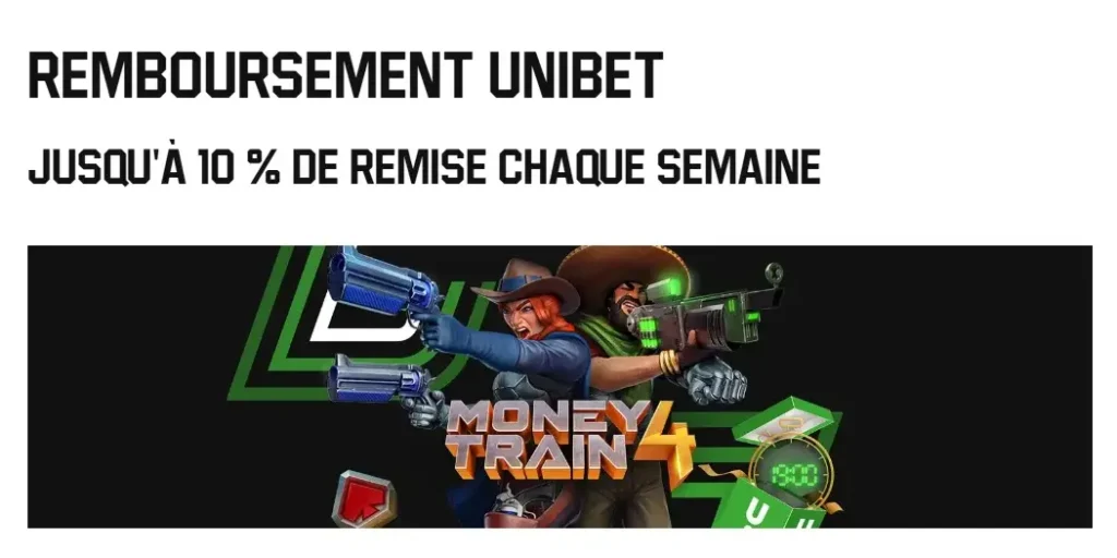 Offre de cashback Unibet