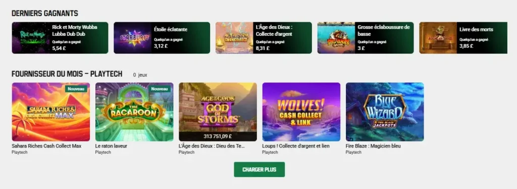 Fournisseur de jeux et de machines à sous Unibet